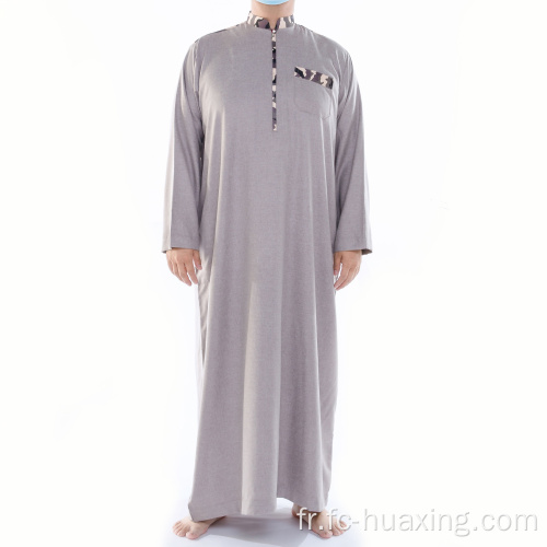 Jubba en gros pour hommes islamiques vêtements thobe